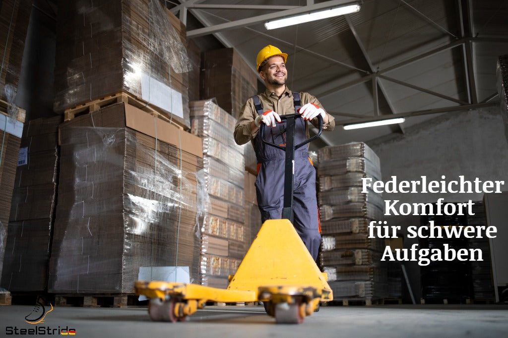 SteelStride Premium S1P Sicherheitsschuhe