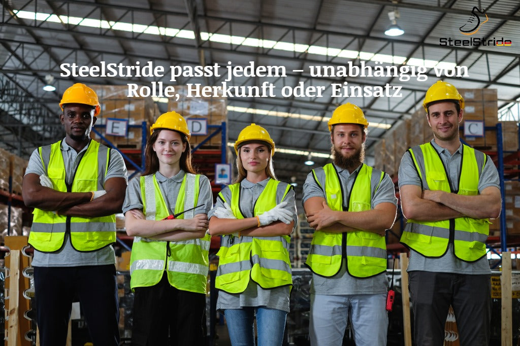 SteelStride Premium S1P Sicherheitsschuhe