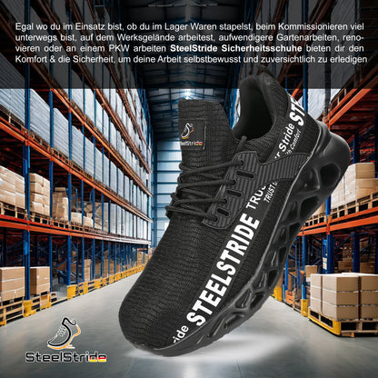 SteelStride Premium S1P Sicherheitsschuhe