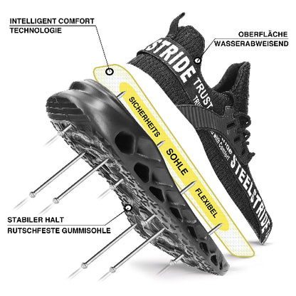 SteelStride Premium S1P Sicherheitsschuhe